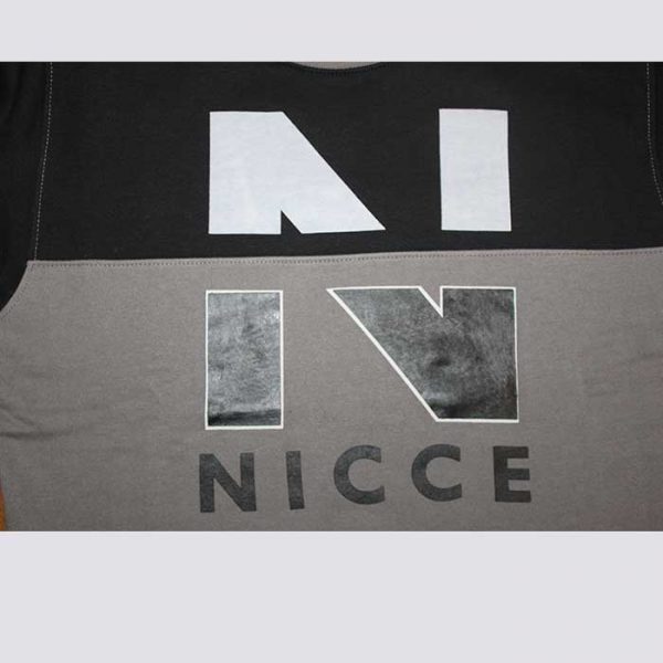 NICCE Sweatshirt for men's (Black & Gray) - Mooka.pk