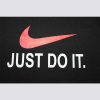 Nike (Just Do It) Black Sweatshirt for men's - Mooka.pk