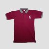 Collared Shirts | Deep Claret polo shirts for men - Mooka.pk