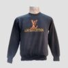 Louis Vuitton Sweatshirt For Mens (LIGHT BLACK) - Mooka.pk