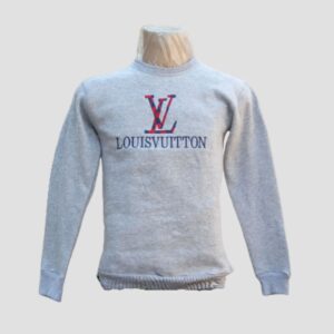 Louis Vuitton Sweatshirt For Mens (LIGHT GREY) - Mooka.pk